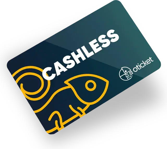 Cartão cashless OTicket